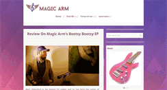 Desktop Screenshot of magicarm.co.uk